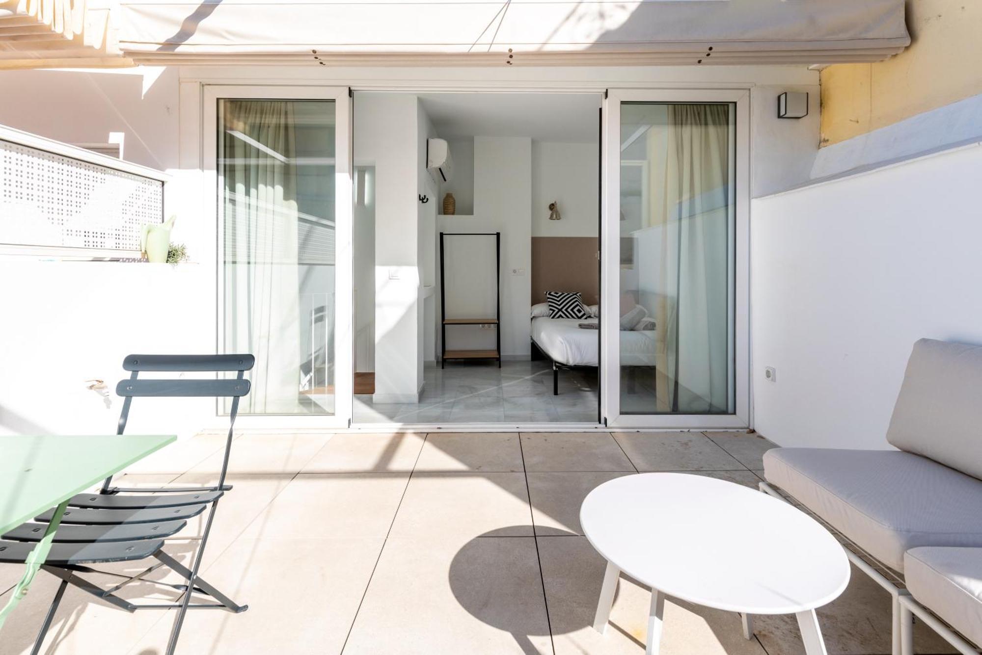 Duplex Con Terraza Junto A La Catedral Appartement Sevilla Buitenkant foto