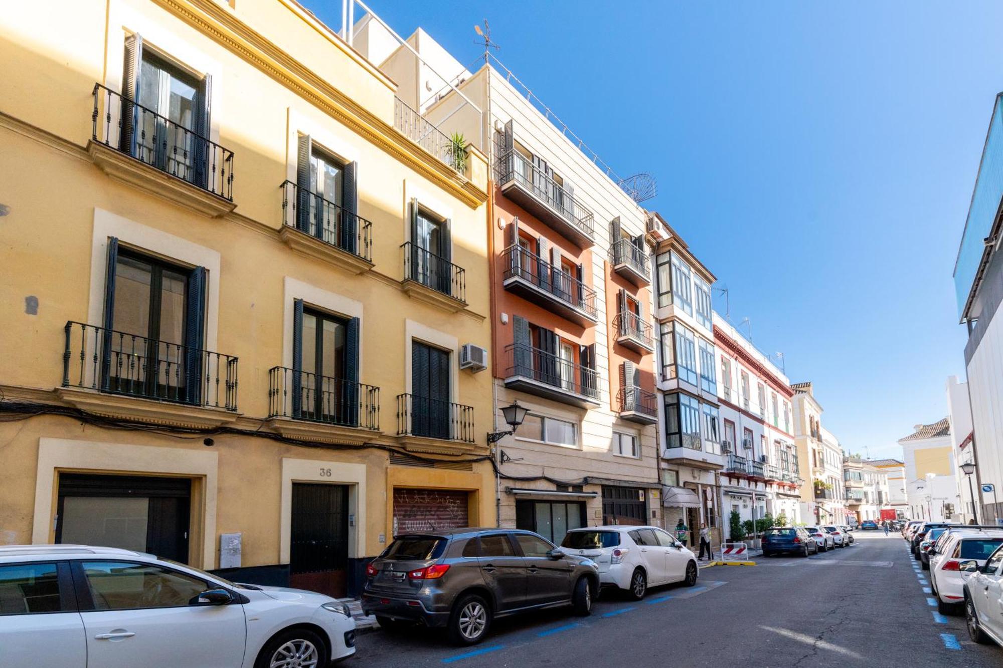Duplex Con Terraza Junto A La Catedral Appartement Sevilla Buitenkant foto