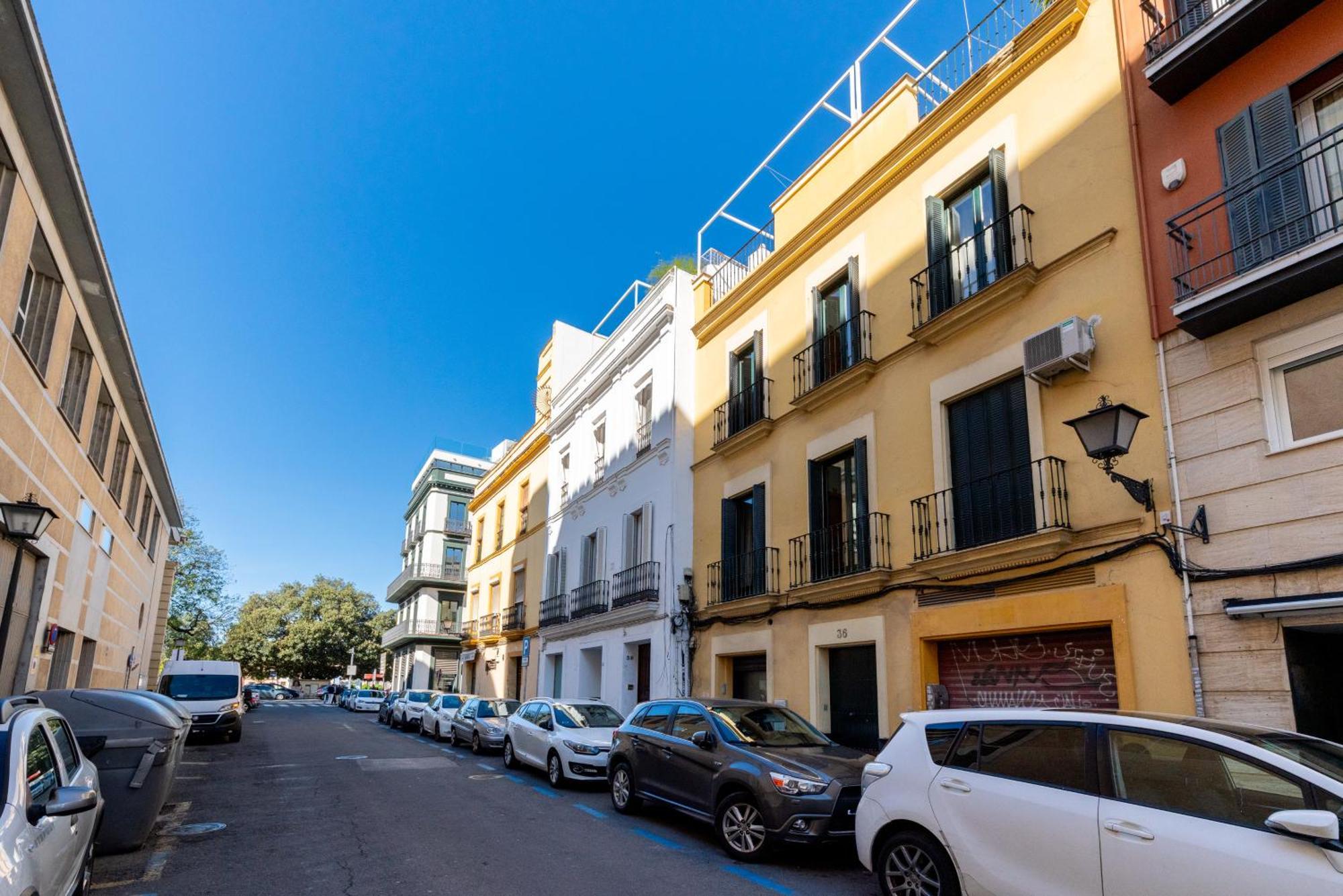 Duplex Con Terraza Junto A La Catedral Appartement Sevilla Buitenkant foto